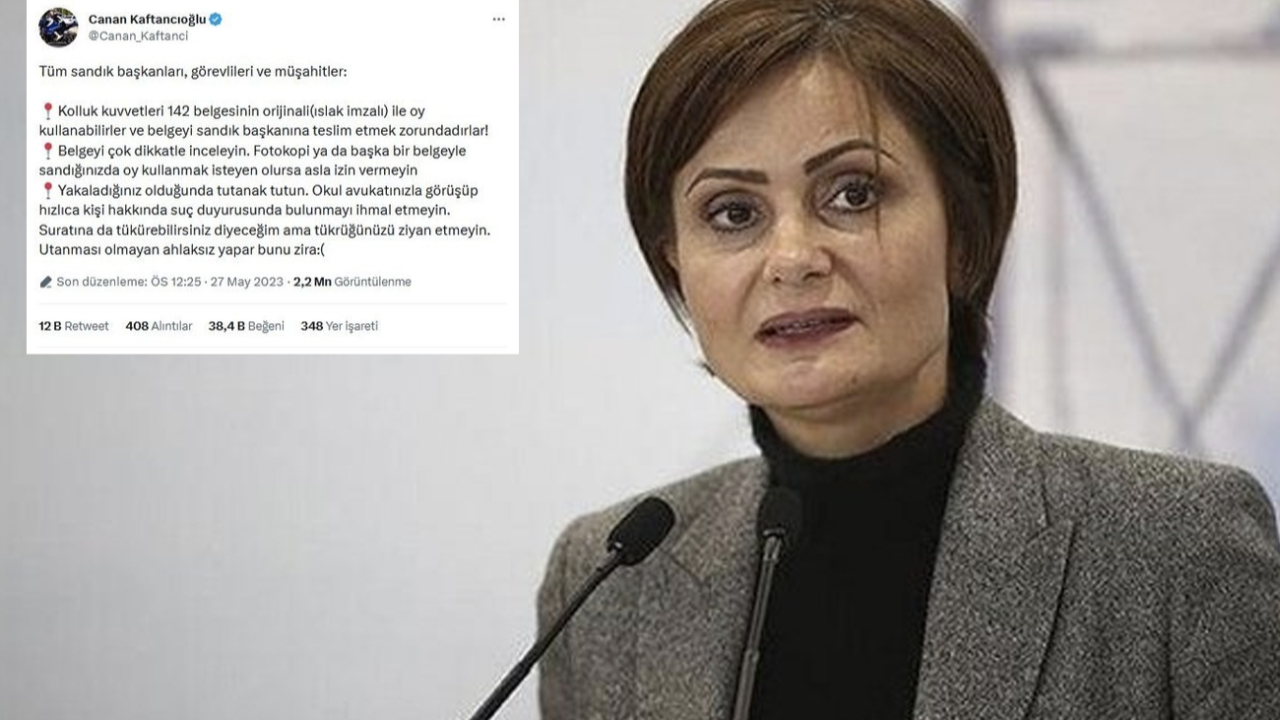 Canan Kaftancıoğlu, Türk Emniyeti ve Jandarmasını hedef aldı