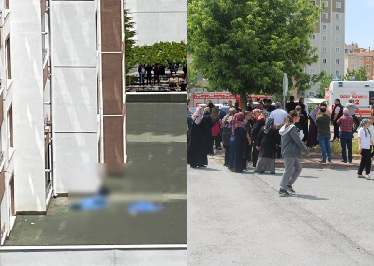 Çocuğunu kurtarmak isterken, kucağındaki diğer çocuğuyla 13. kattan düştü: 3 ölü