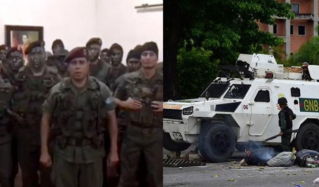 Venezuella'da darbe girişimi engellendi...