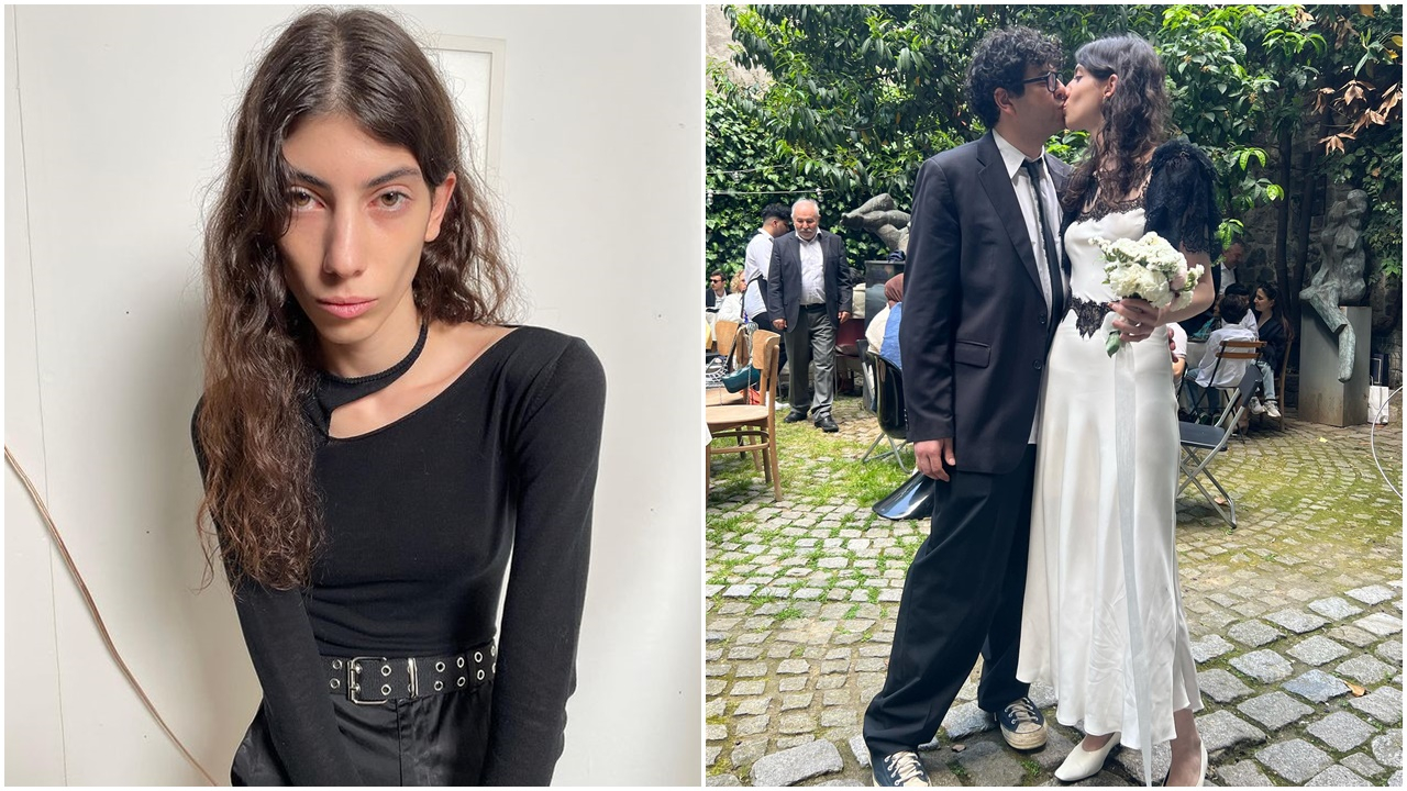 Gucci modeli Öykü Baştaş evlendi! Gelinlik tercihi dikkat çekti