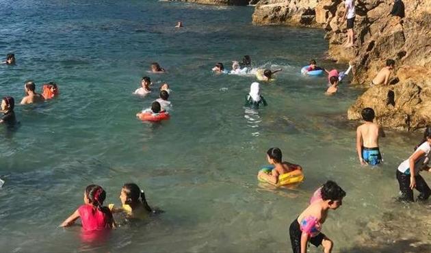 Suriyeli yetimler tatil keyfi yaşadı