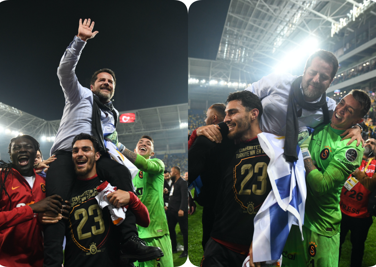Galatasaray'ın şampiyonluk maçının öne çıkan anları