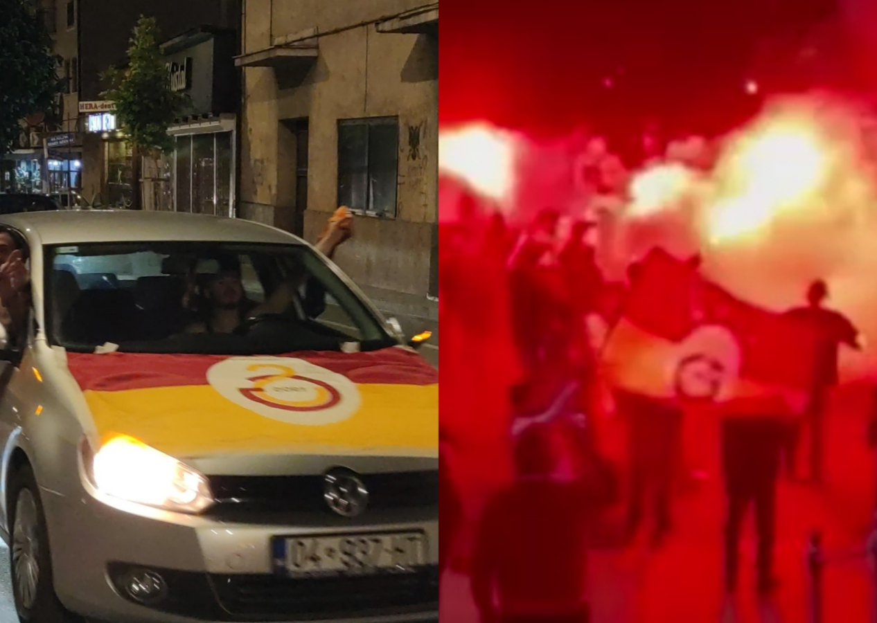 Kosova ve Londra'da şampiyonluk sevinci! Sokaklara döküldüler