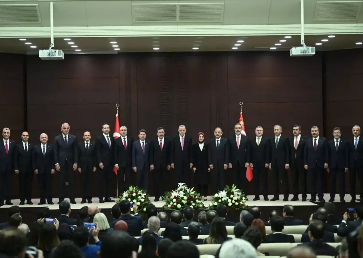 Cumhurbaşkanı Recep Tayyip Erdoğan, Türkiye Yüzyılı kabinesini açıkladı!
