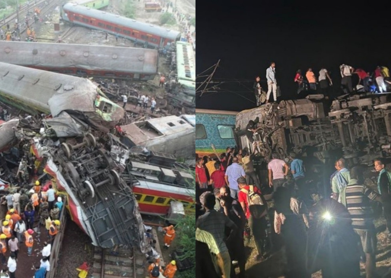 Hindistan'da korkunç kaza! 3 tren birbirine girdi: 288 ölü, 900'den fazla yaralı