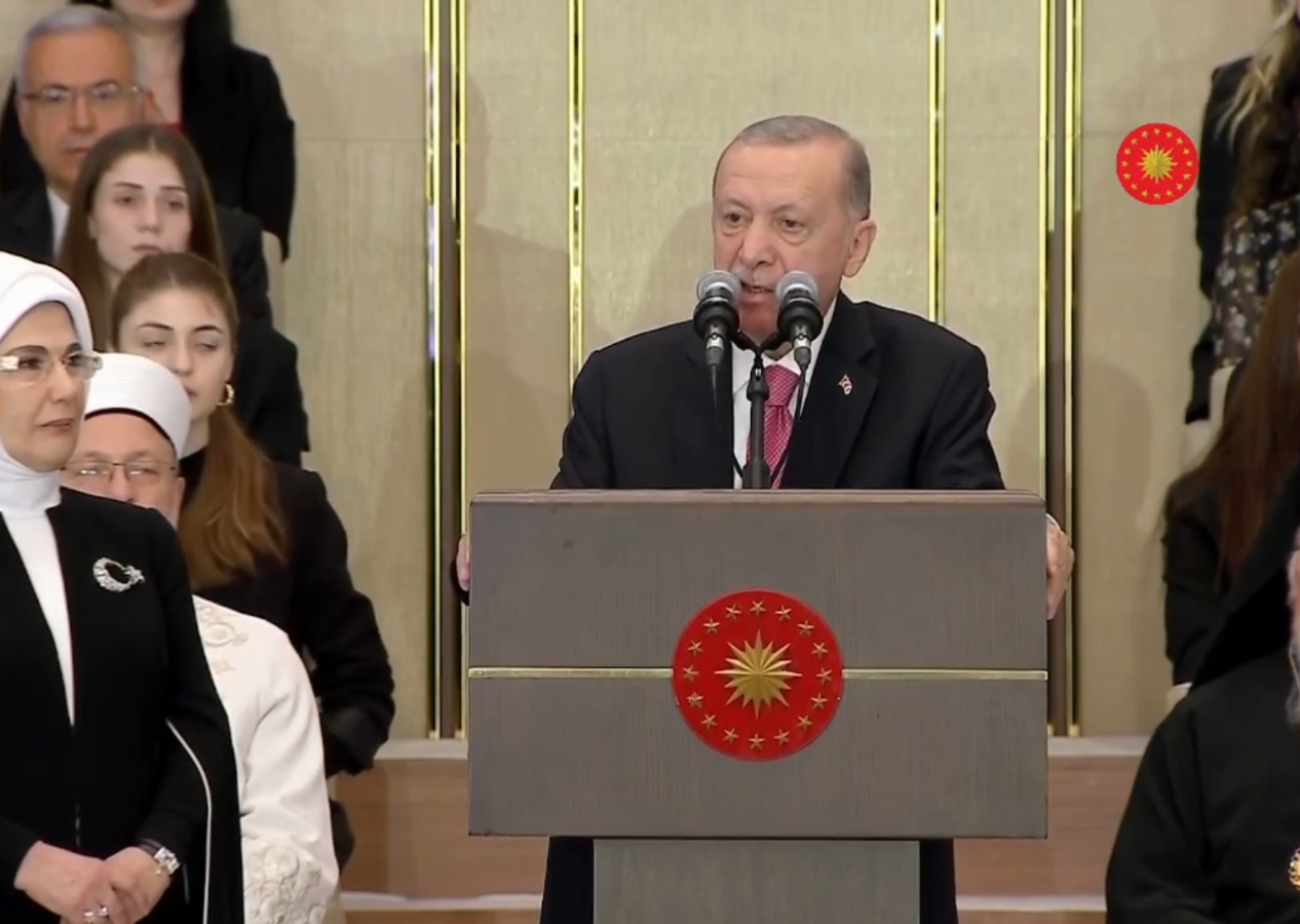 Erdoğan Beştepe'de konuştu: Yeni dönemin ilk hitabında 'yeni anayasa' vurgusu!