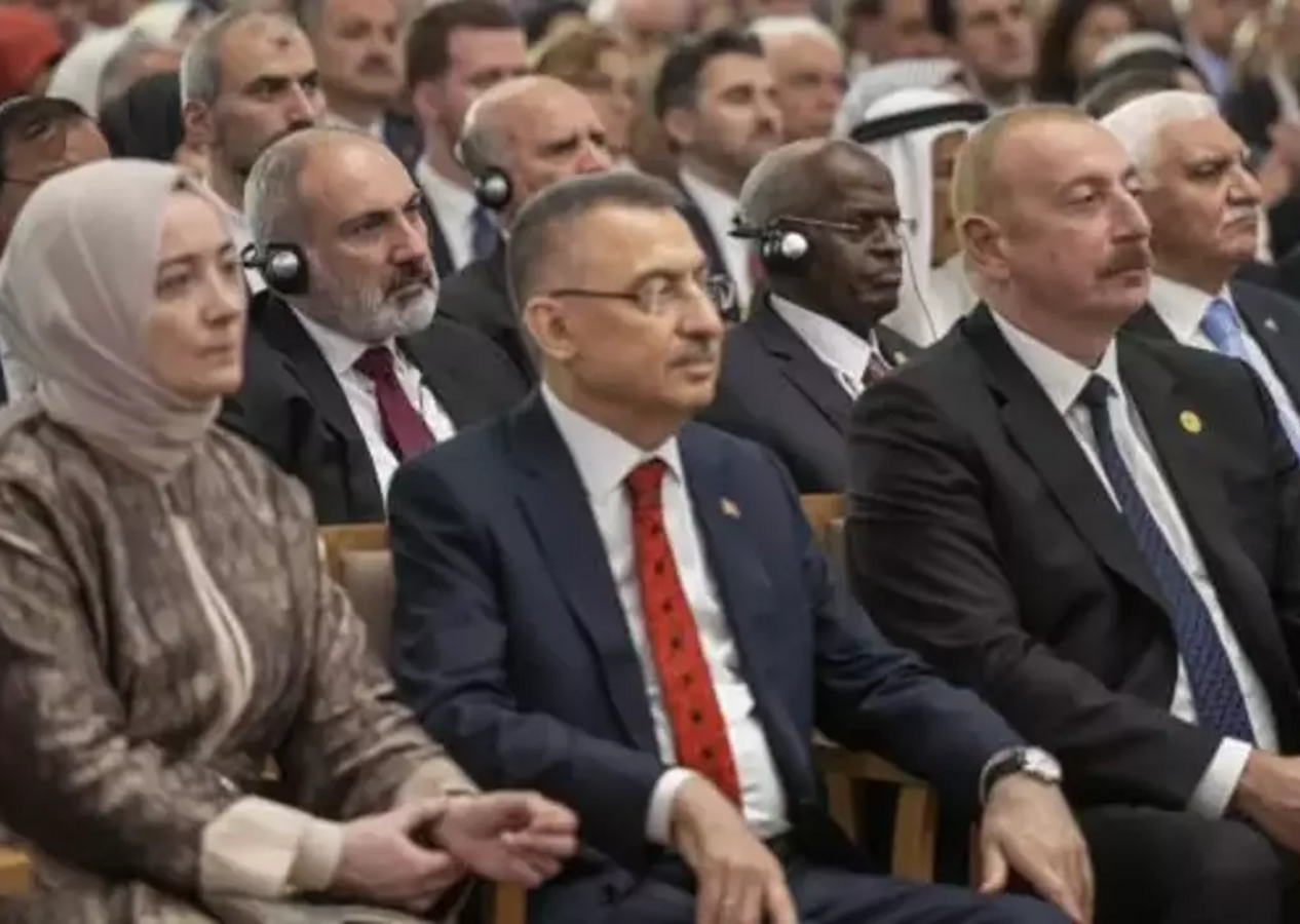 Cumhurbaşkanı Recep Tayyip Erdoğan için düzenlenen törene damga vuran kare!