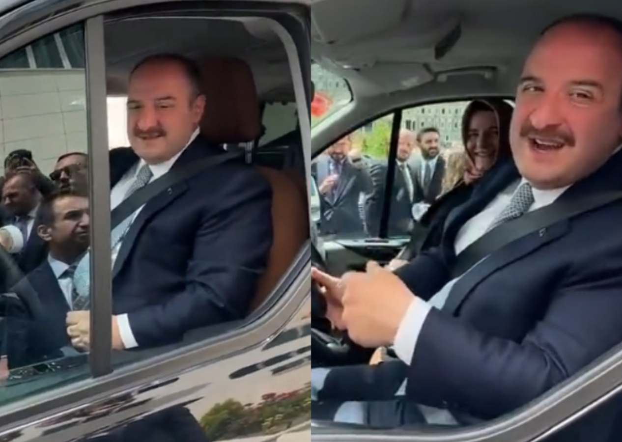 Mustafa Varank törene o araçla geldi: "Bir Togg olmasa da bu da yerli"