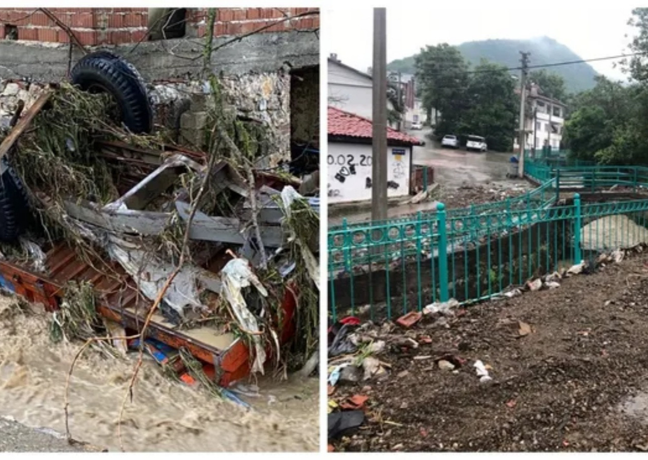 Samsun ve Sinop'ta sel: 65 yaşındaki bir kişi hayatını kaybetti!