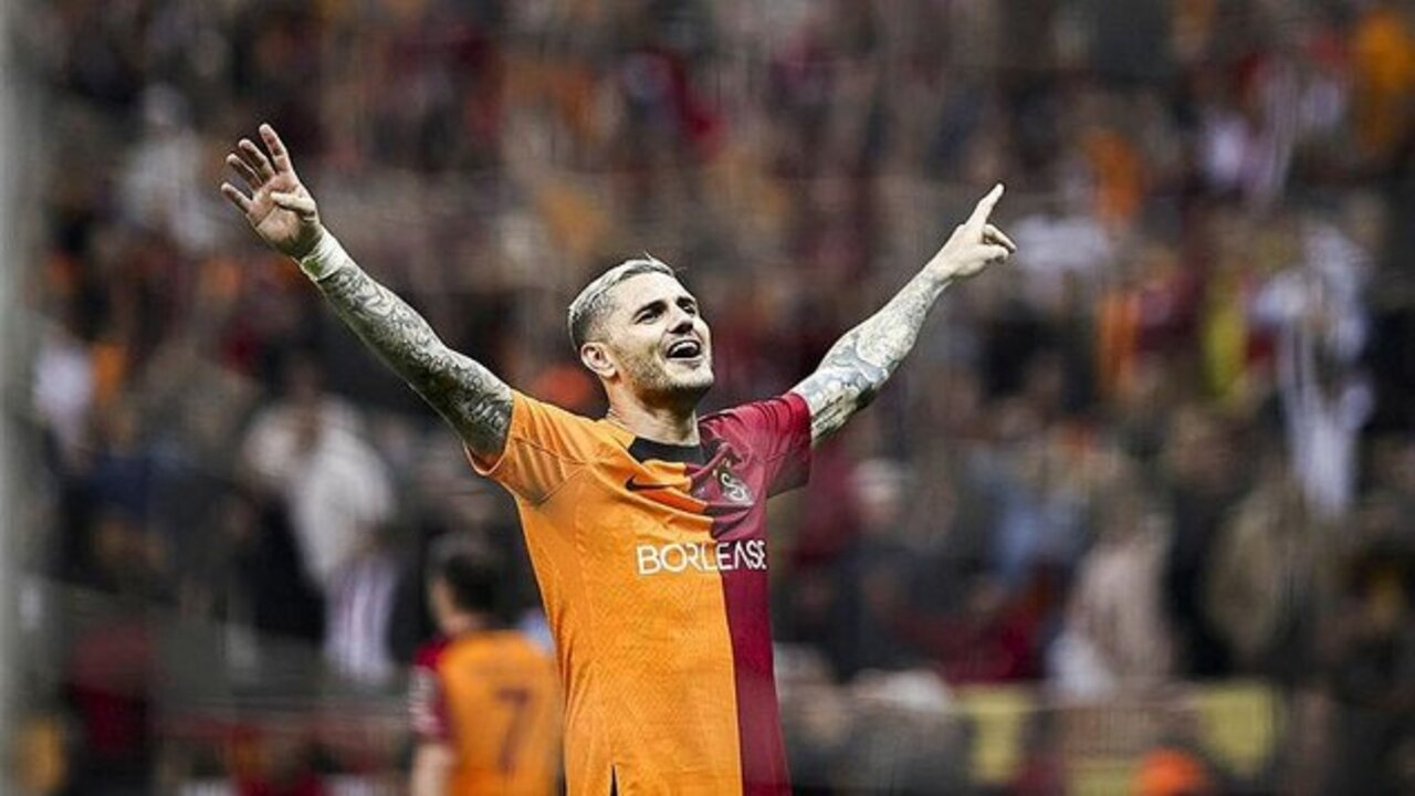 Galatasaray'da Mauro Icardi ile Simge Sağın'dan müthiş düet!