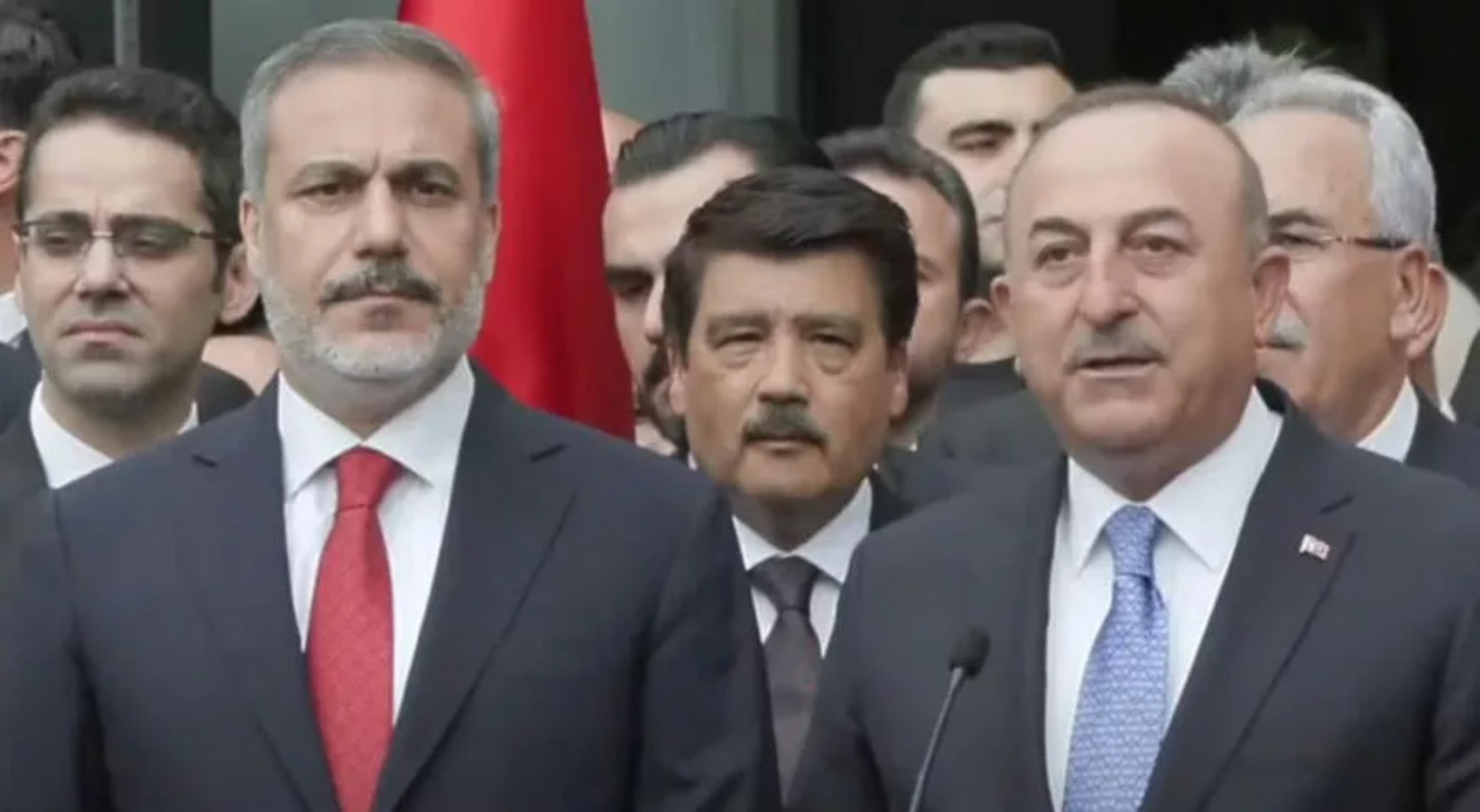 Dışişleri Bakanlığı devir teslim töreni! Çavuşoğlu görevini Hakan Fidan'a devretti! İşte Fidan'dan ilk açıklama...