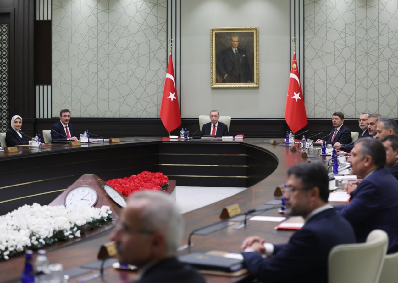 Yeni kabine Cumhurbaşkanı Recep Tayyip Erdoğan başkanlığında ilk kez toplandı!