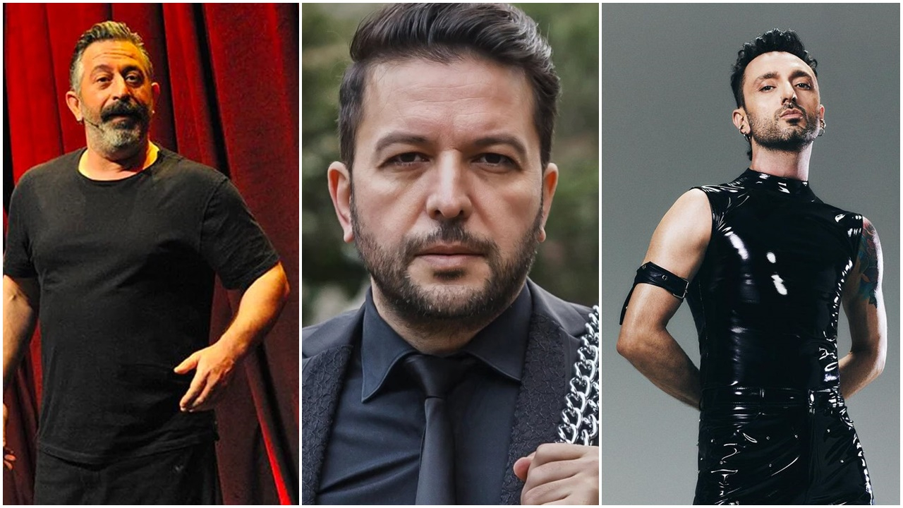 Cem Yılmaz'dan ödül töreninde Nihat Doğan esprisi! Mabel Matiz'i anons ederken bakın ne dedi