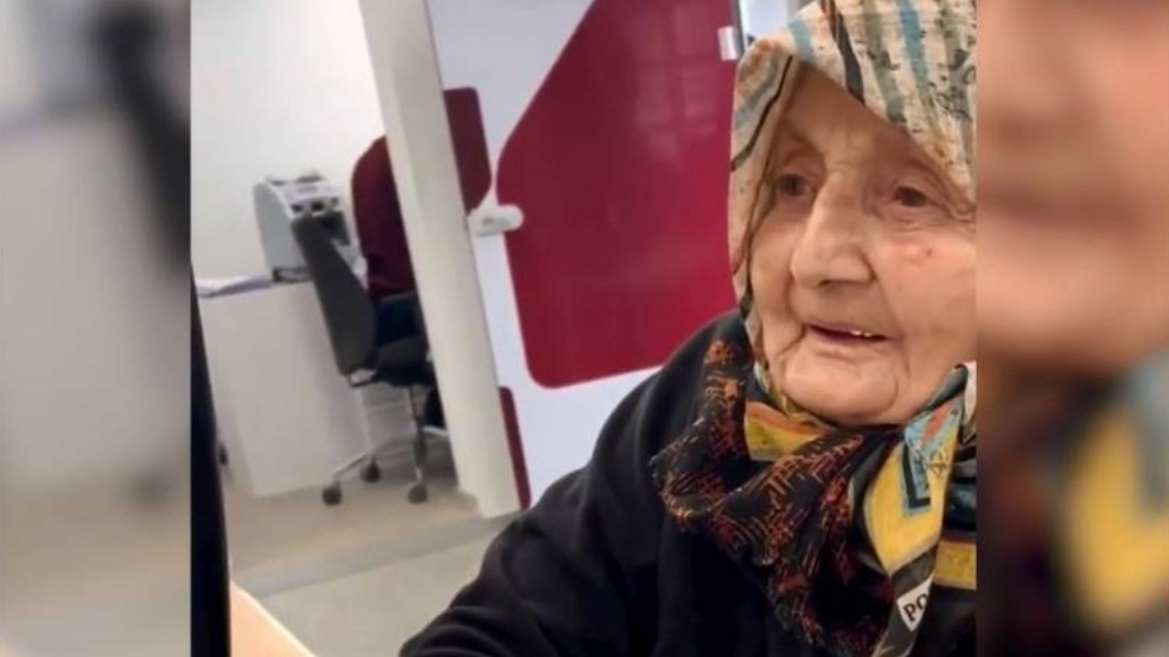 Yatan parayı çok buldu, banka çalışanına harçlık vermeye çalıştı! Yaşlı teyzenin gülümseten anları