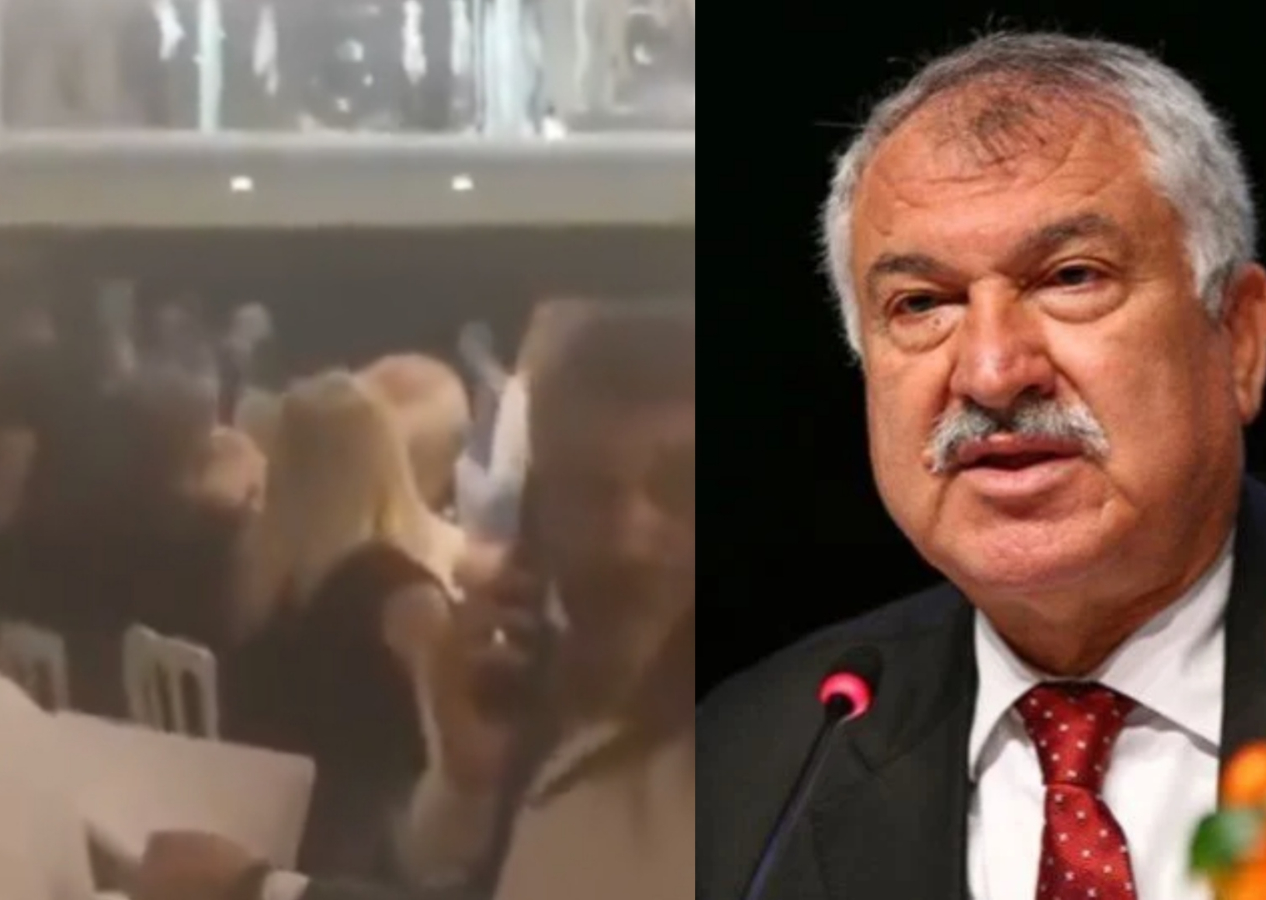 Alın size CHP demokrasisi! CHP'li Adana Büyükşehir Belediye Başkanı Zeydan Karalar, partili vatandaşı kürsüye çağırıp tokatladı