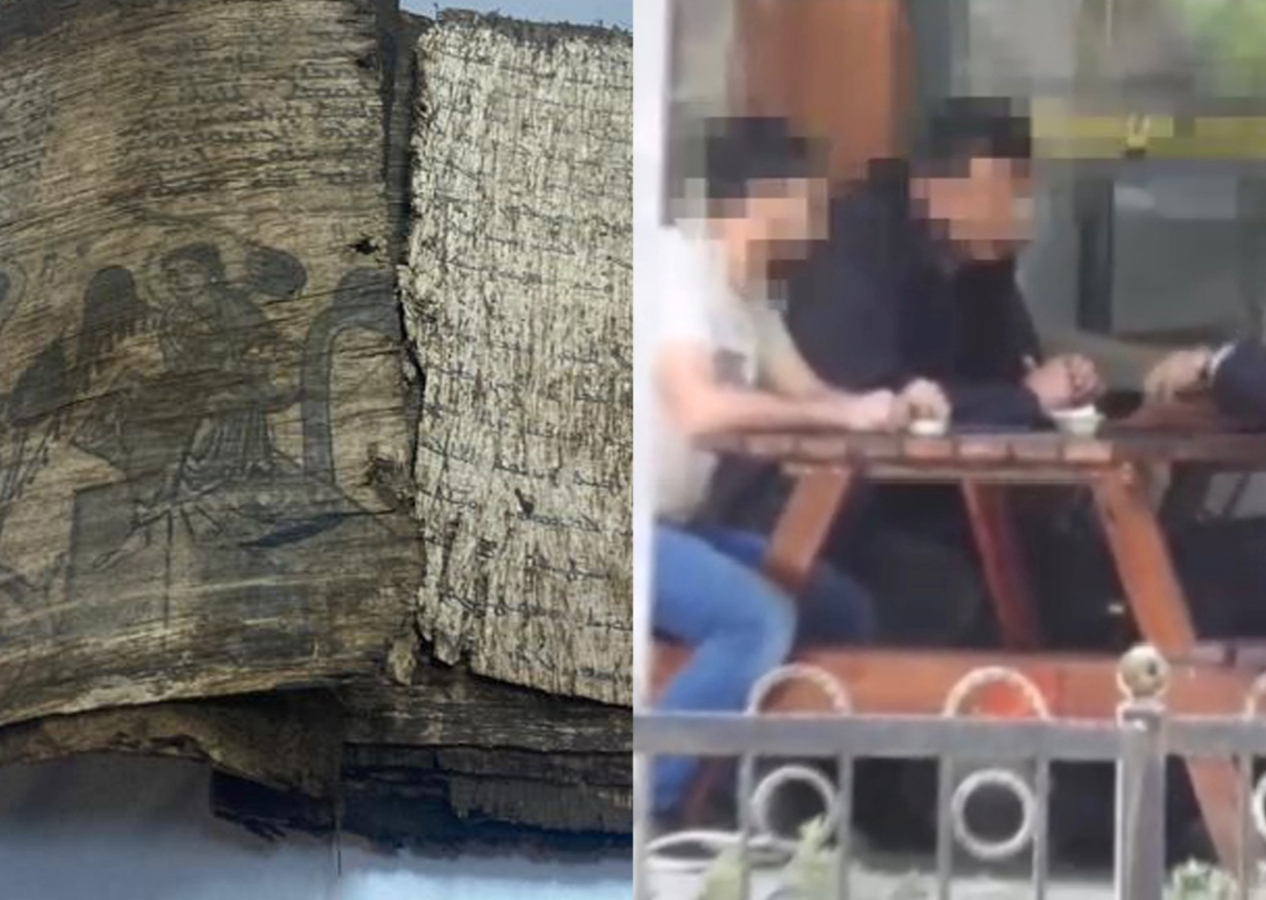 İstanbul'da düzenlenen tarihi eser kaçakçılarına yönelik operasyonda 1100 yıllık İncil ele geçirildi