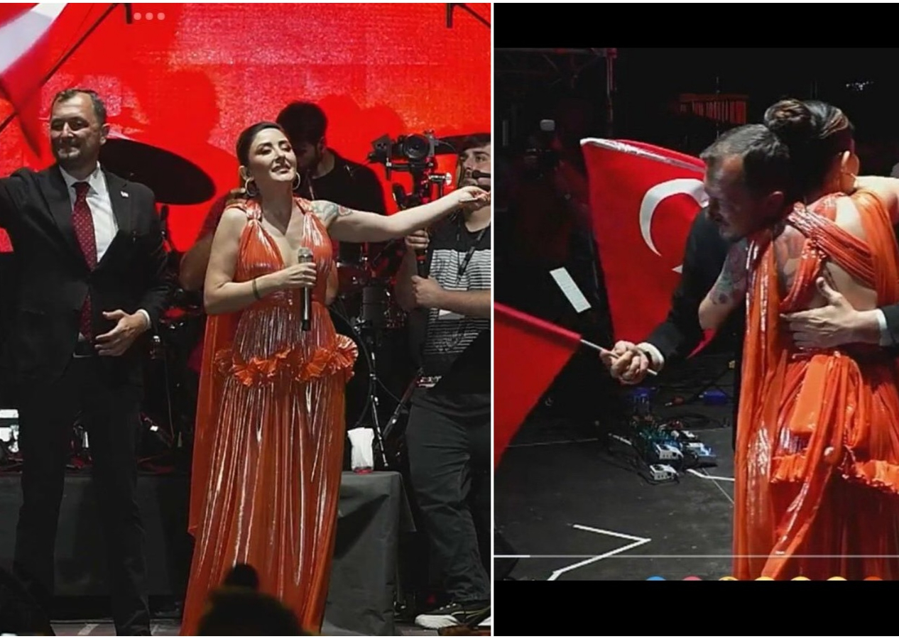 Melek Mosso'yu sahneye çıkaran Tekirdağ Süleymanpaşa Belediye Başkanı Cüneyt Yüksel'e tepkiler çığ gibi büyüyor
