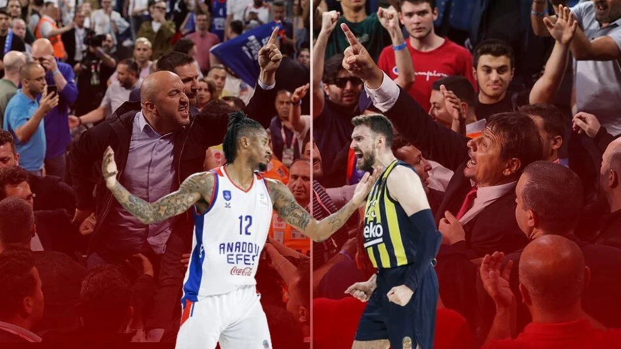 Olaylı Anadolu Efes - Fenerbahçe maçının faturası kesildi!