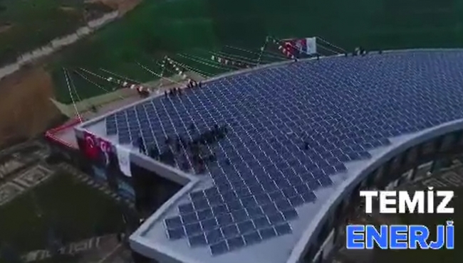 Tuzla Belediyesi'nden Şelale Parkı'na güneş enerji santrali/