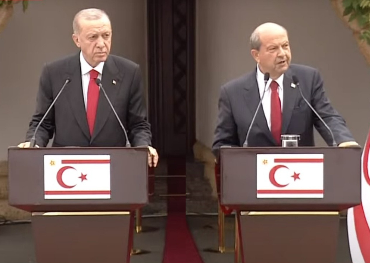 Cumhurbaşkanı KKTC'den duyurdu: Masaya dönüş için KKTC tanınmalıdır! Kıbrıs Türkü azınlık değildir!