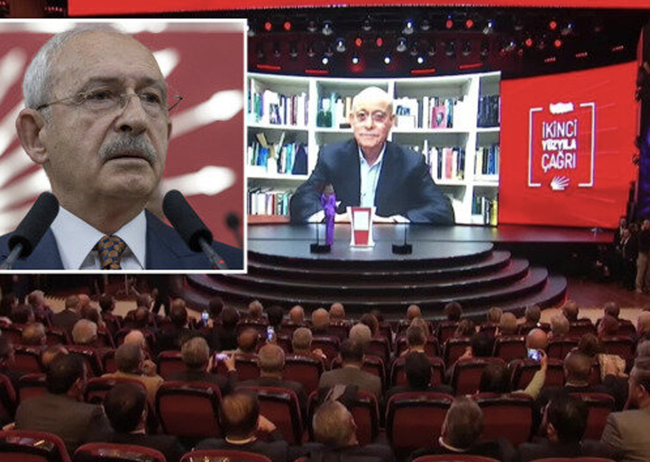 Kemal Kılıçdaroğlu bir defa uzaktan bağlantıya katılan Jeremy Rifkin'i de kovdu