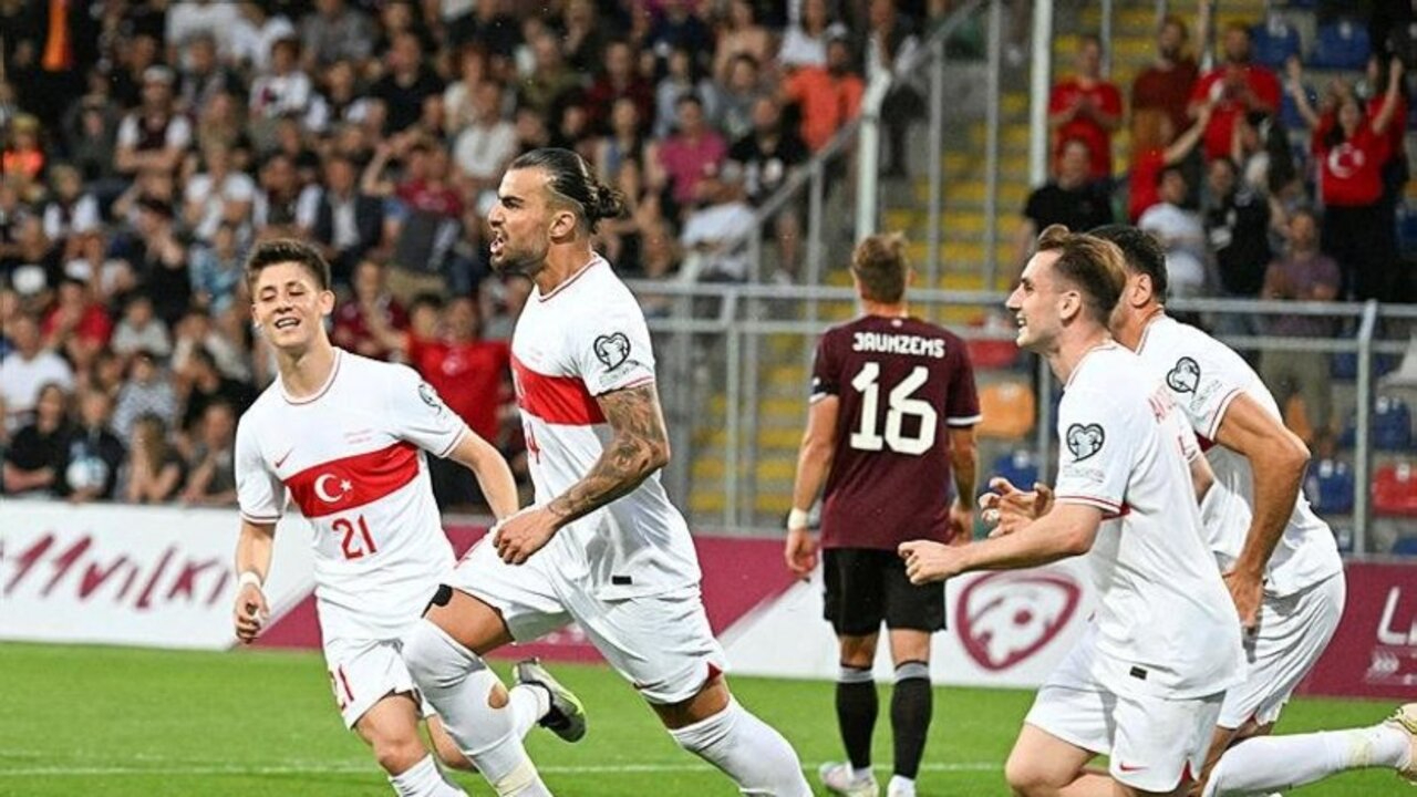 Letonya 2 - 3 Türkiye | Maçın geniş özeti...