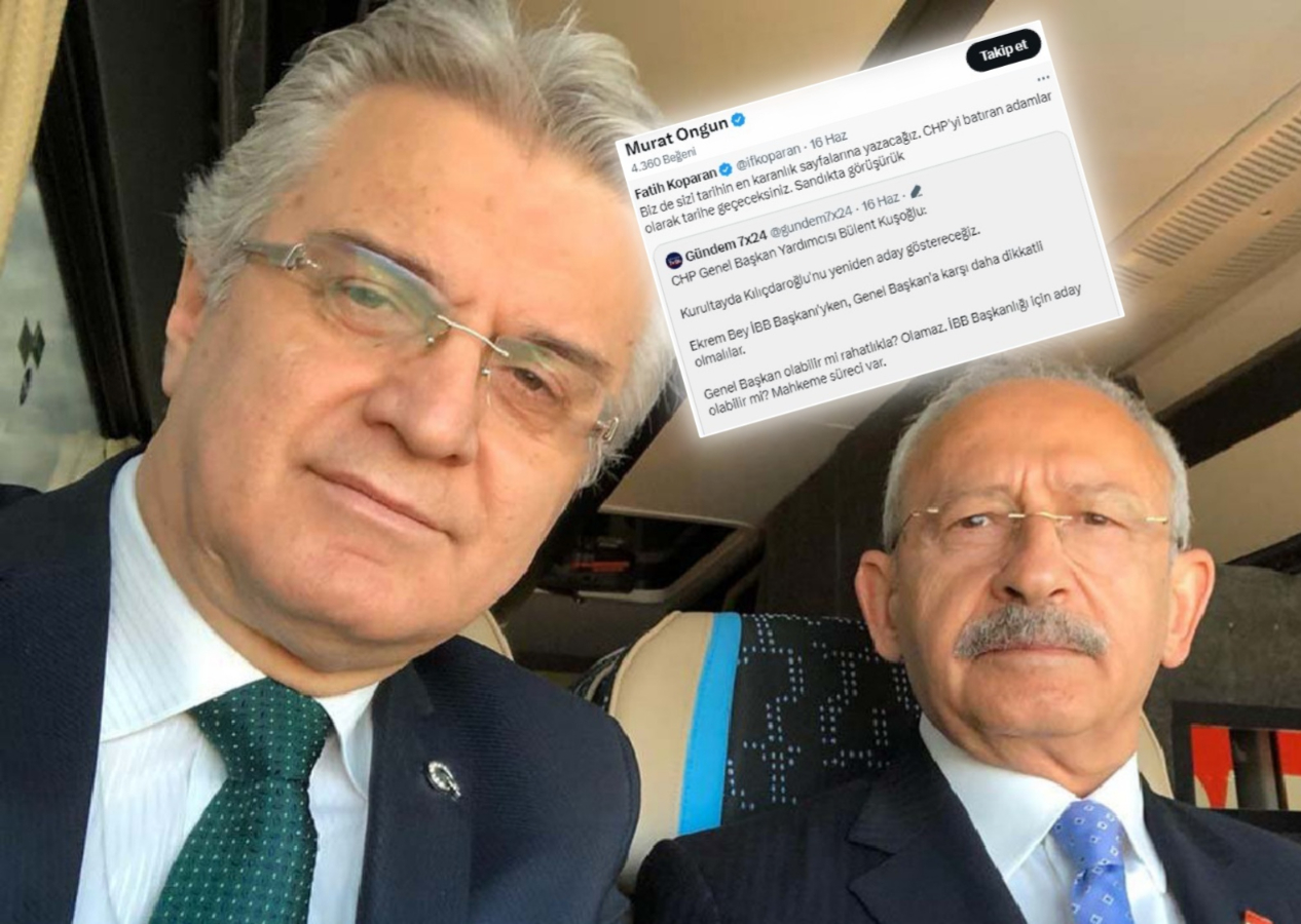 CHP'de iç savaş sürüyor: İmamoğlu'nun danışmanı Murat Ongun'un beğendiği tweet'lere sert tepki!