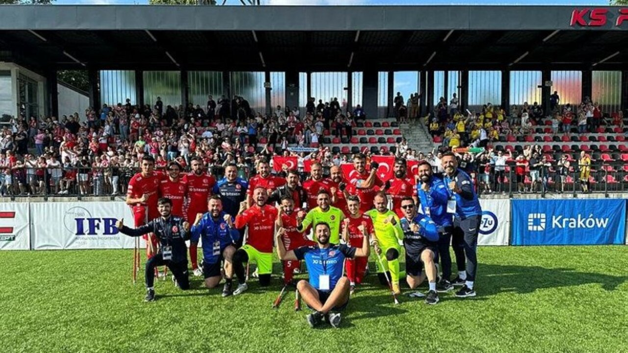 Ampute Futbol Milli Takımı'ndan bir başarı daha! Türkiye 3 - 2 Polonya | Maçın sonucu...