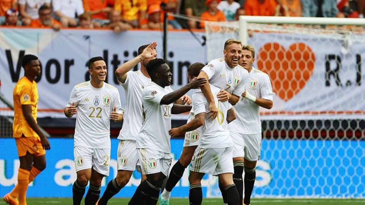 UEFA Uluslar Ligi'nde 3. İtalya! Hollanda 2 - 3 İtalya | Maçın sonucu...