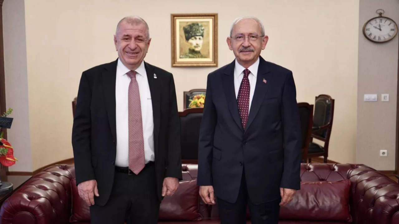 Kılıçdaroğlu ile Ümit Özdağ arasında dikkat çeken görüşme! 'Yerler kaygan' göndermesi...