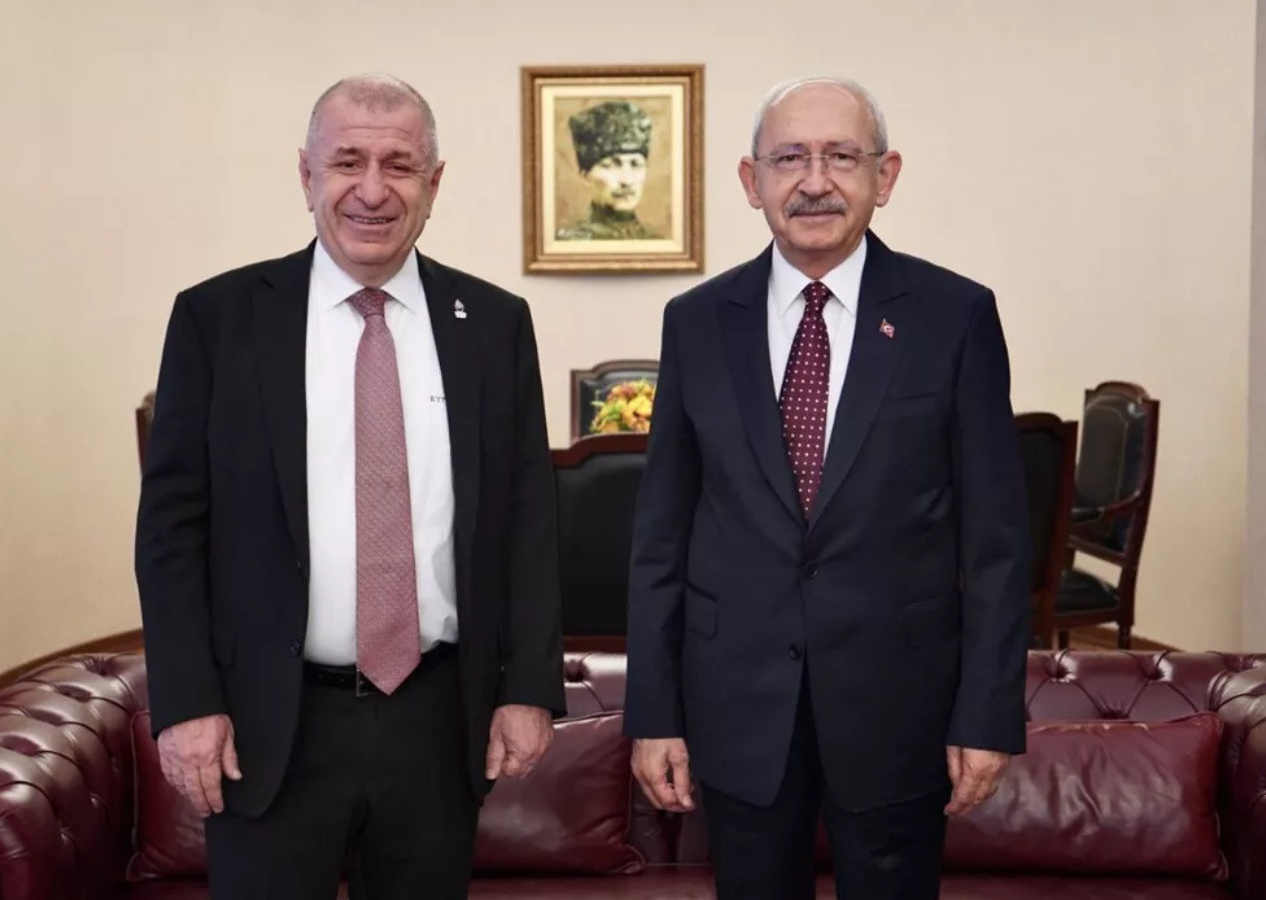 Kılıçdaroğlu ile Ümit Özdağ arasında dikkat çeken görüşme! 'Yerler kaygan' göndermesi...