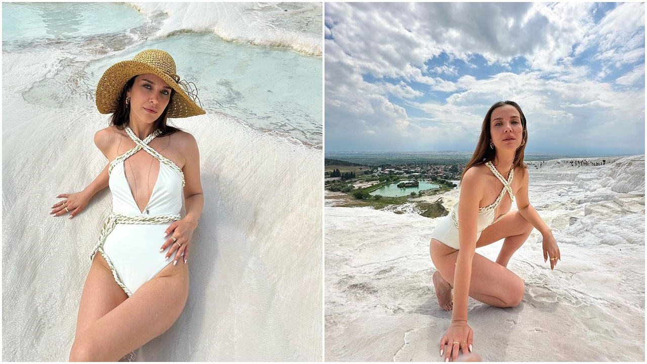 İrem Helvacıoğlu'ndan nefes kesen tatil pozları!