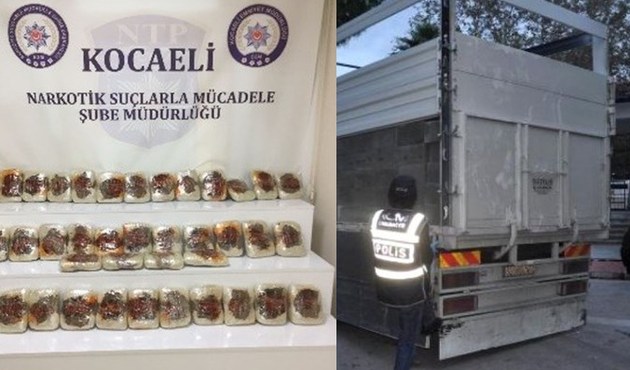 TEM Otoyolu'nda uyuşturucu operasyonu...