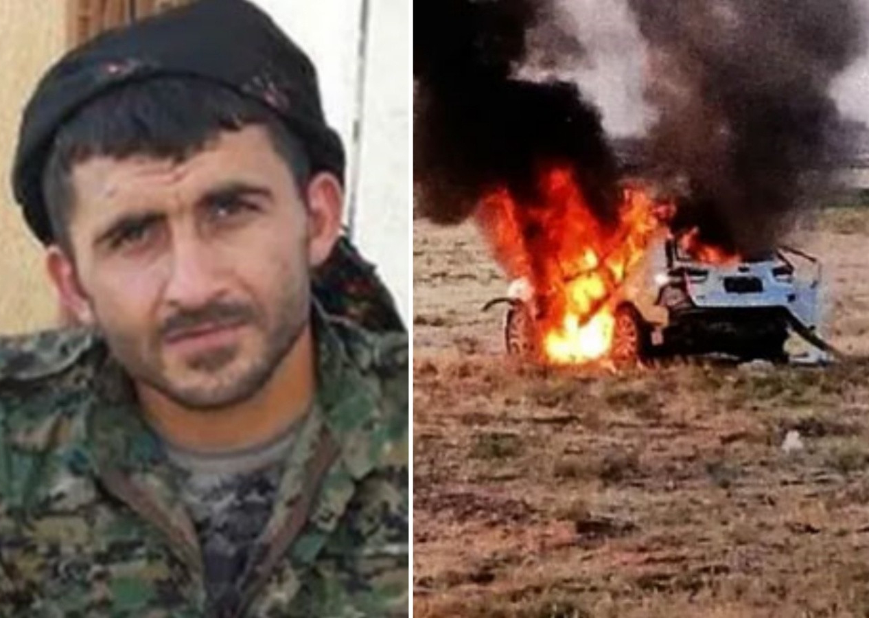 MİT'in öldürdüğü PKK'lı terörist Afrin'de üsteğmenimizi şehit etmiş!