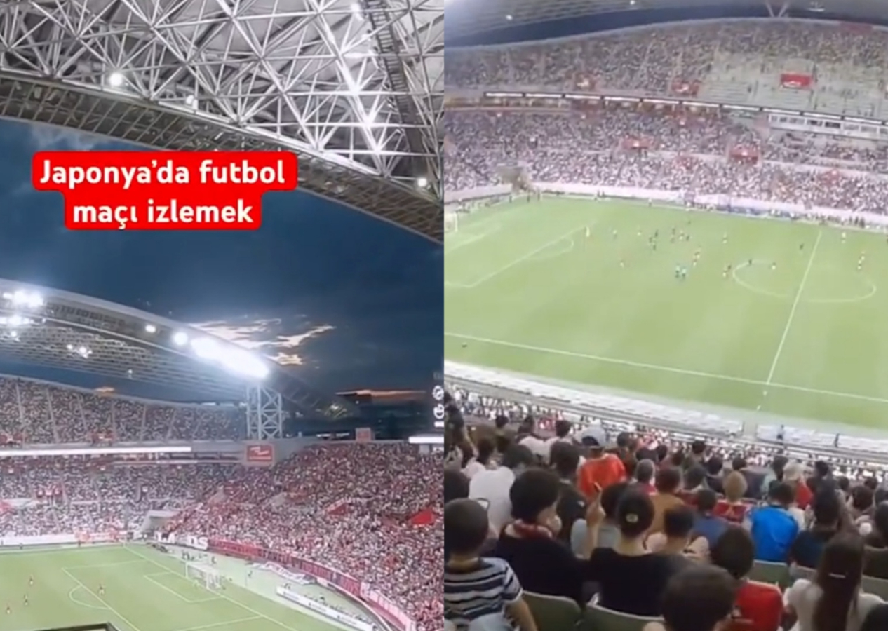 Japon taraftarların futbol izleme şekli hayrete düşürdü: Çıt çıkmıyor!