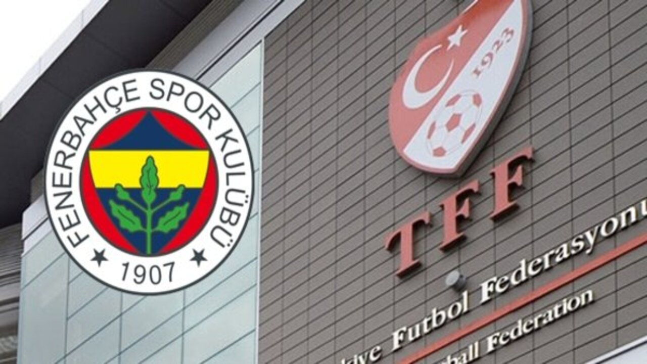 Fenerbahçe'den TFF'ye sert tepki!