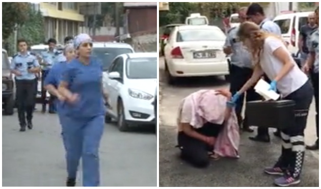 İstanbul Üsküdar'da baba dehşeti! 3 çocuğunu bıçaklayıp kaçtı... / VİDEO