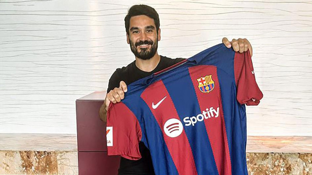 İlkay Gündoğan resmen Barcelona'da