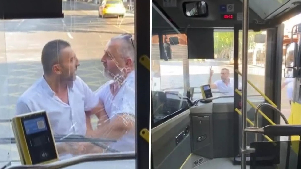 Fatih'te İETT şoförleri arasında akılalmaz kavga: Baltayla saldırdı!