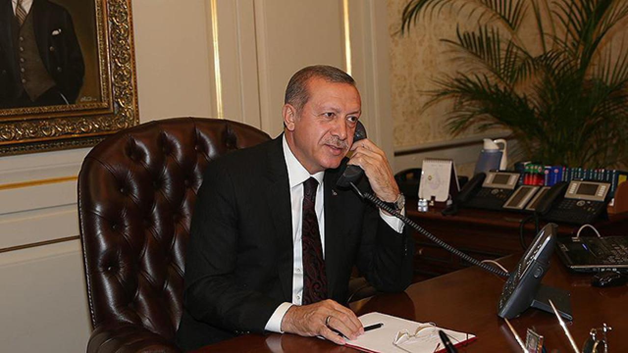 Cumhurbaşkanı Recep Tayyip Erdoğan iki önemli telefon görüşmesi yaptı!