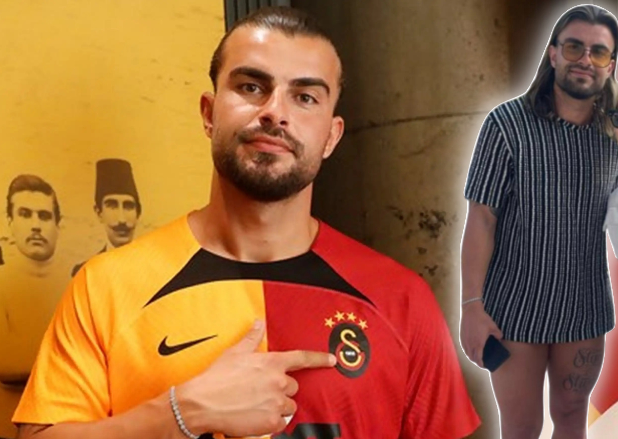 Galatasaraylı yıldız Abdülkerim Bardakçı'nın tatil pozu sosyal medyada olay oldu!