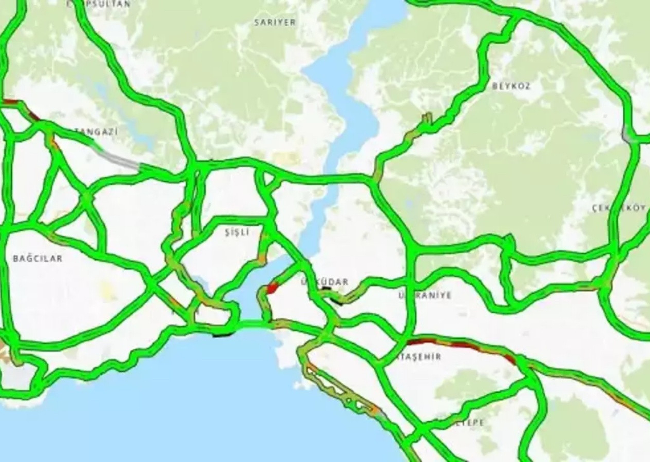Kurban Bayramı'nın ilk gününde İstanbul'da yollar boş kaldı!