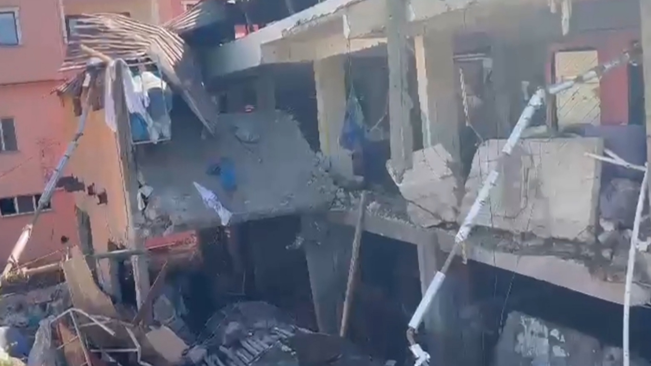 Trabzon'da bir iş yerinde şiddetli patlama!