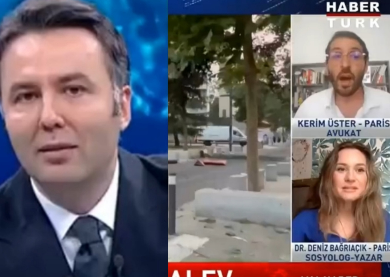 Avukat Kerim Üster'den Fransızca ders veren Deniz Bağrıaçık'a 'Fransızca öğren' nasihati