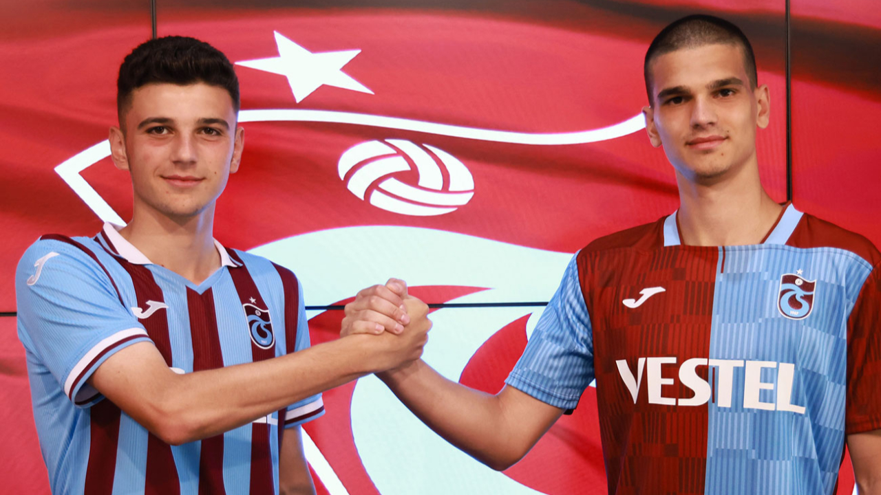 Trabzonspor'un 2 genç oyuncusu sözleşme imzaladı