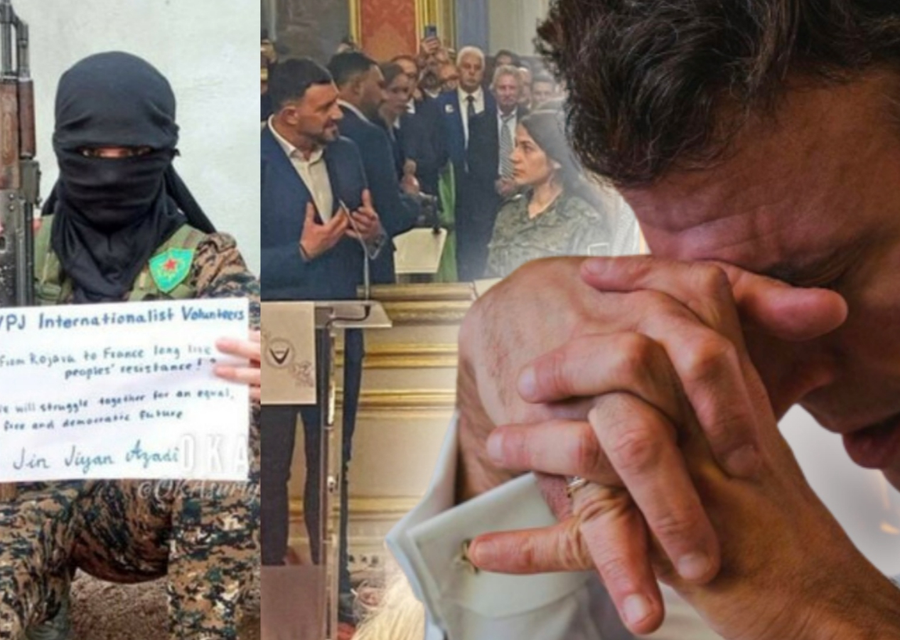 Besle PKK'yı, oysun gözünü! Senato'da 'onur madalyası' vermiştiler: Fransa'yı çabuk sattılar