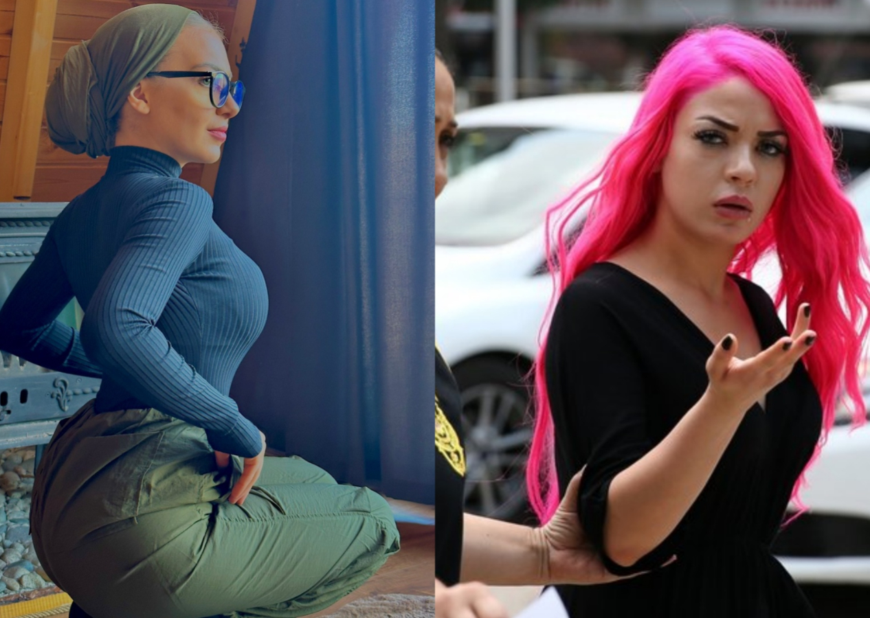 Sözde başörtülü fenomen Esra Rabia Ünal gerçeği ortaya çıktı: Fuhuştan hapis yatmış! İsmi bile gerçek değil