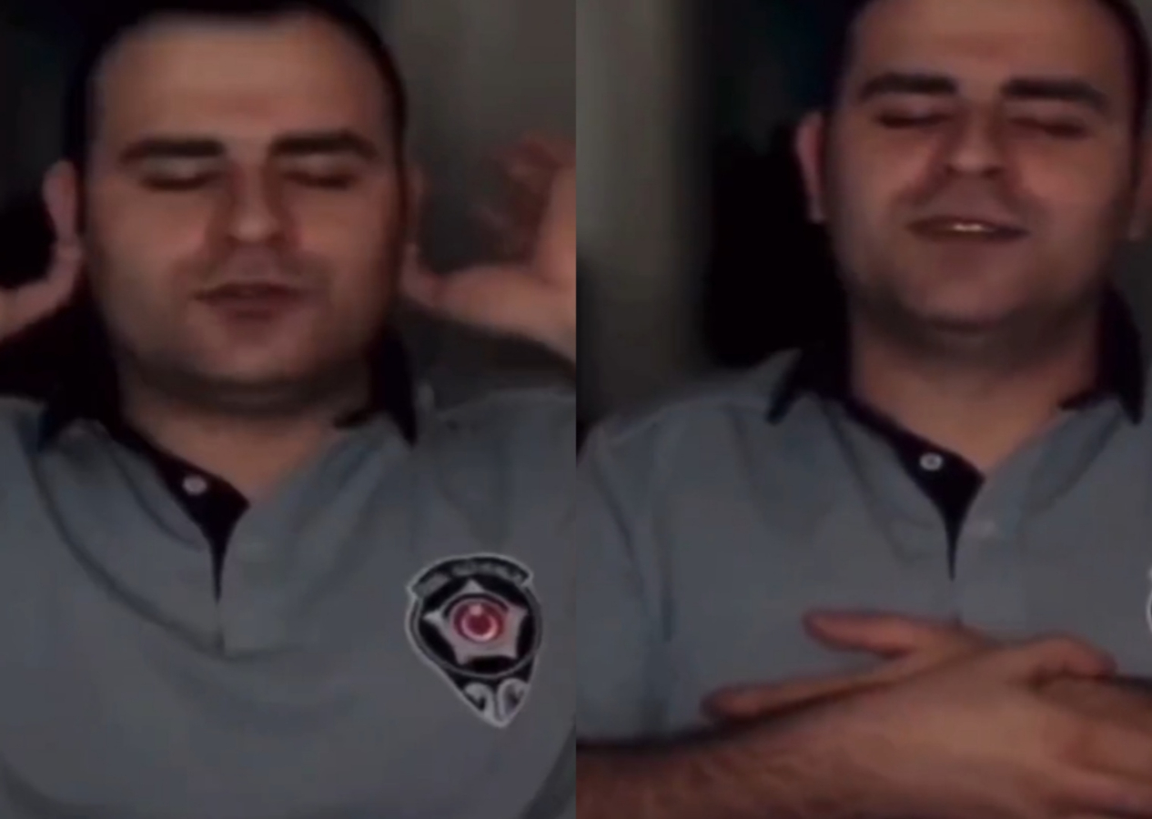 Namaz ile alay edip sure yerine Andımız okuyan şahsa gözaltı kararı