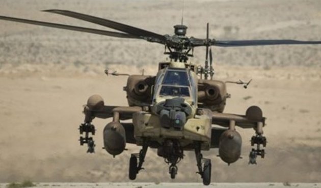 İsrail'de askeri helikopter düştü