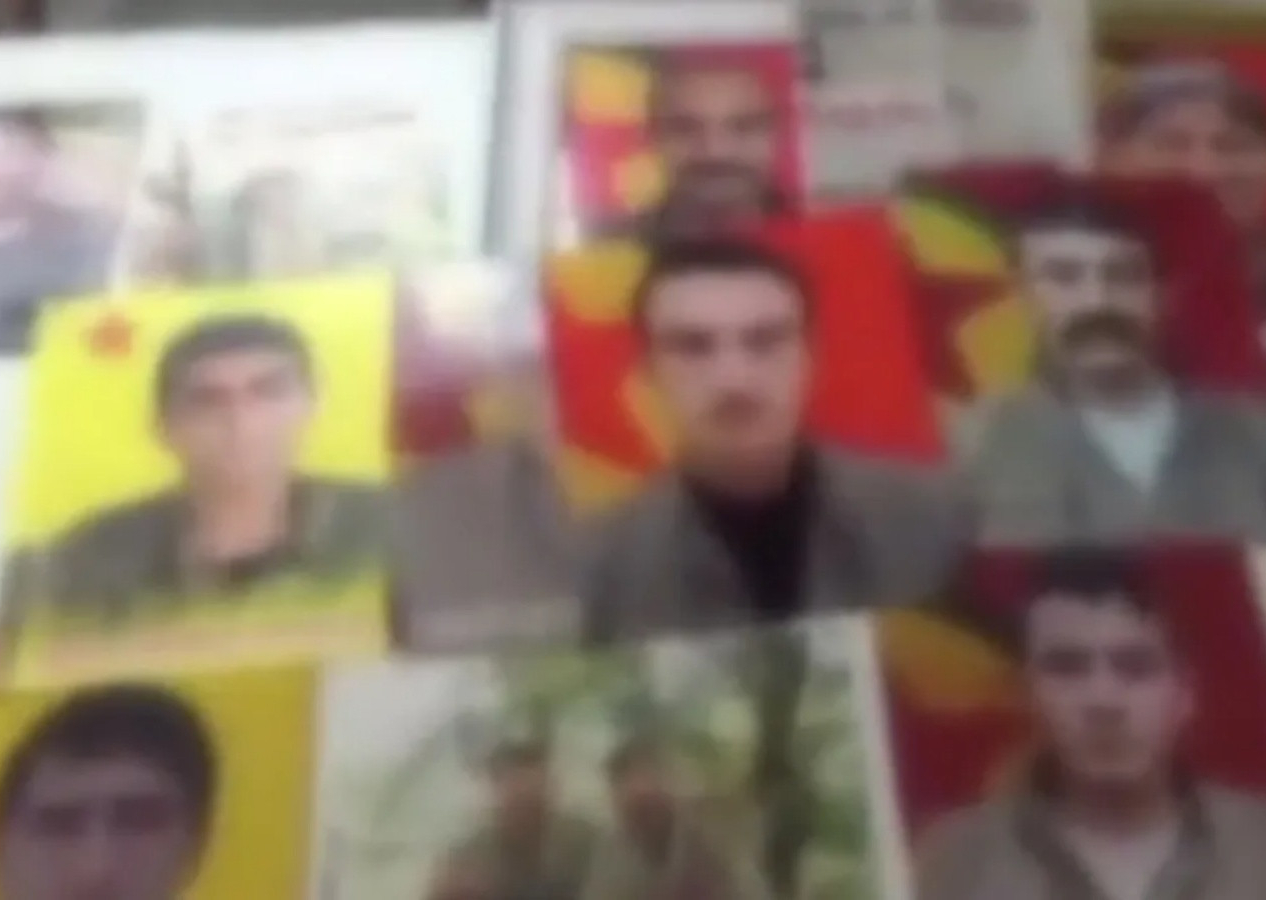 HDP Esenyurt ilçe binasına operasyon: Terörist başı Öcalan'ın posterleri ele geçirildi!